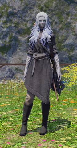 Armor given to her by the Mage's College.