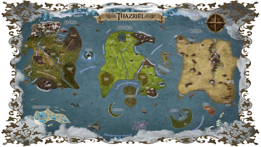 Map of Thazriel